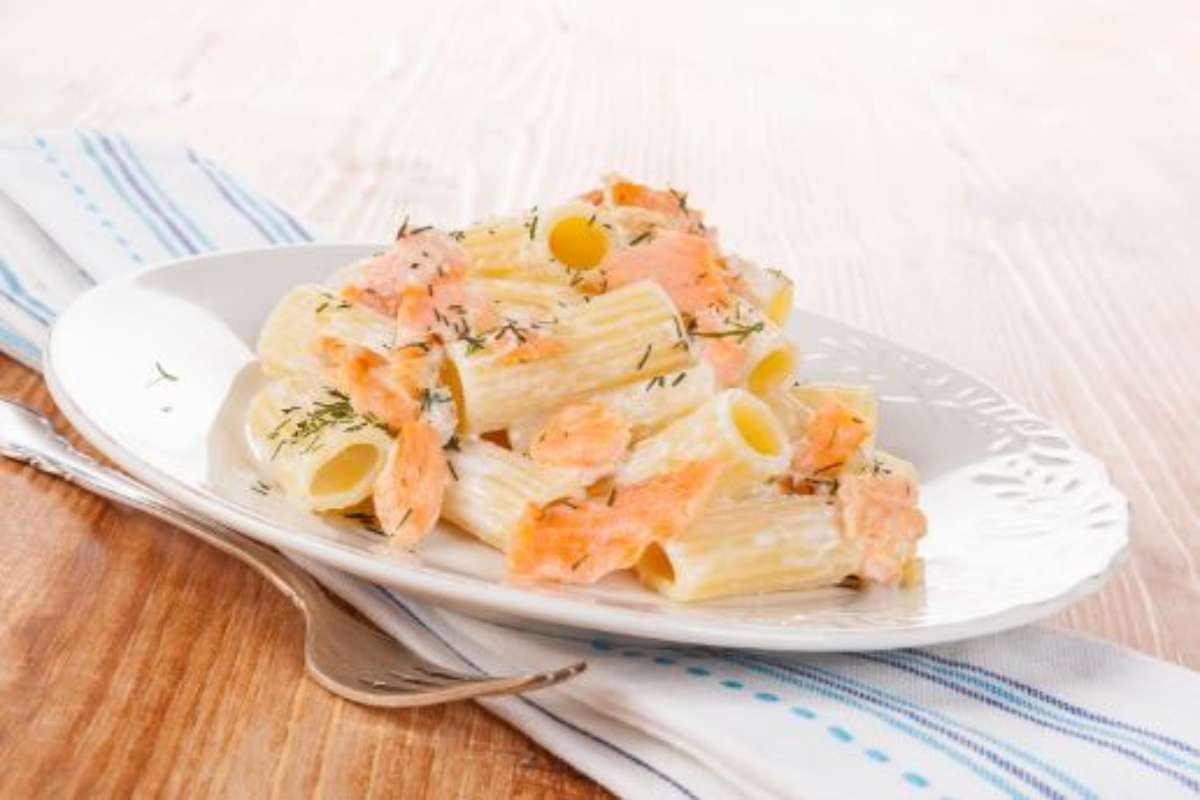 ricetta pasta al salmone